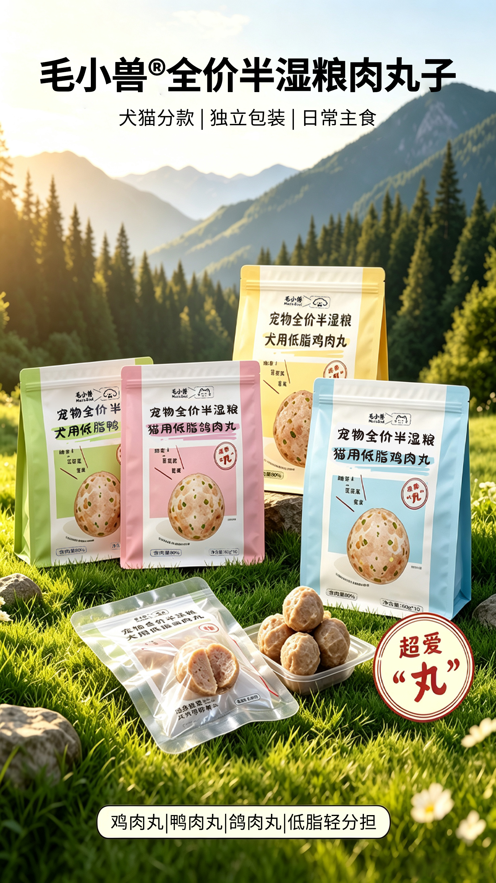肉丸子海报